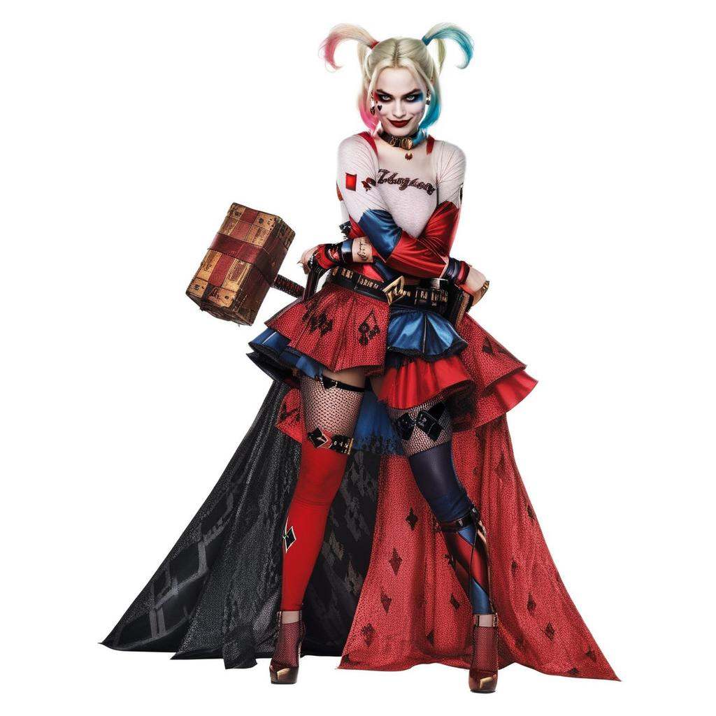 HarleyQuinn1024,  full body,  detailed eyes on Tensor.Art