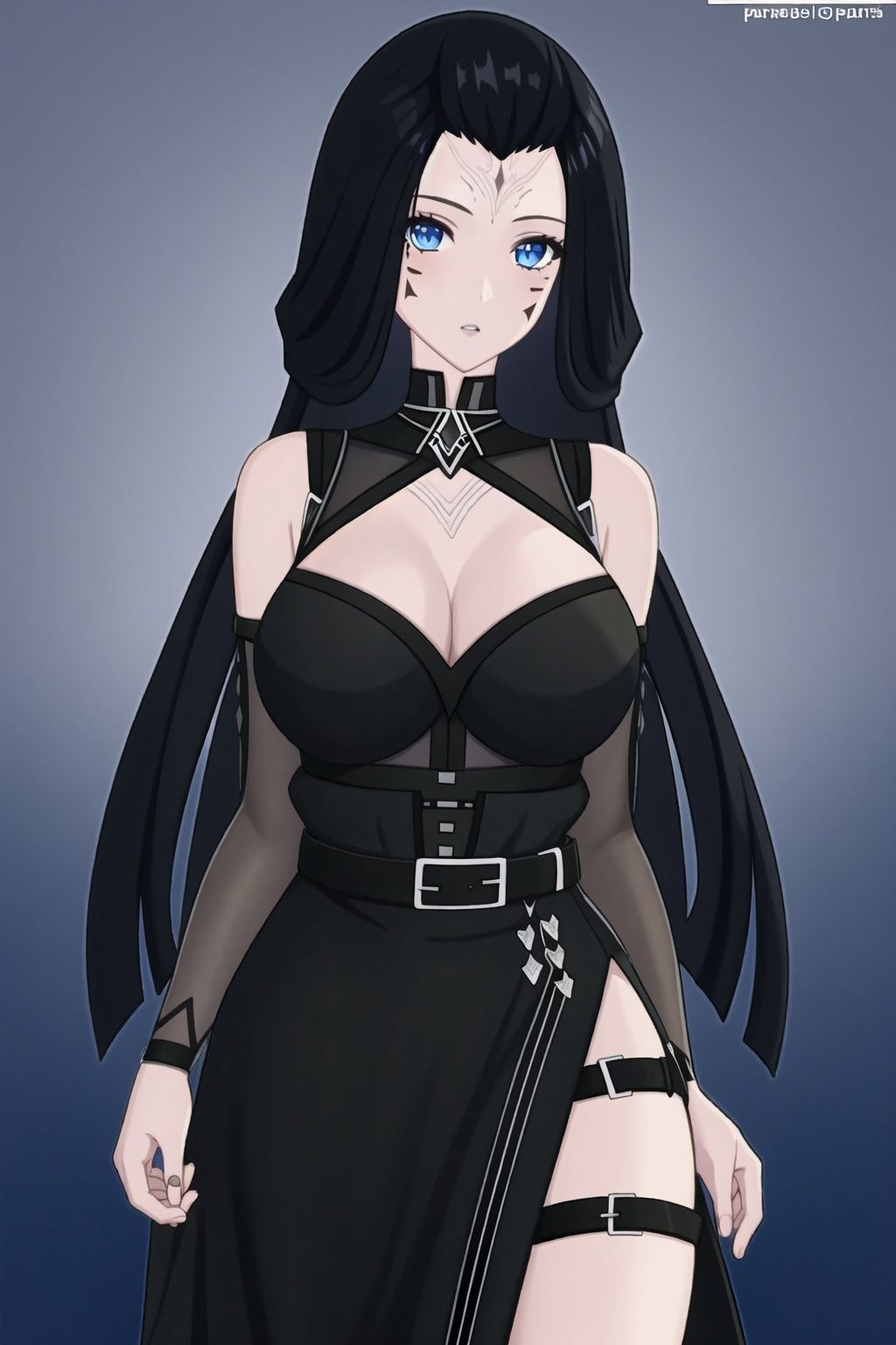 1girl,  solo,  blue eyes on Tensor.Art
