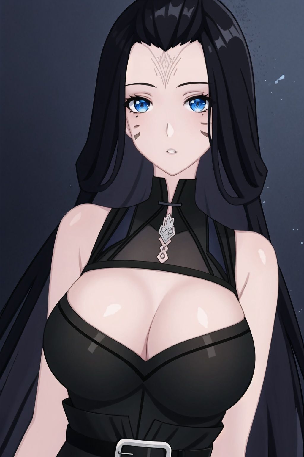 1girl,  solo,  blue eyes on Tensor.Art