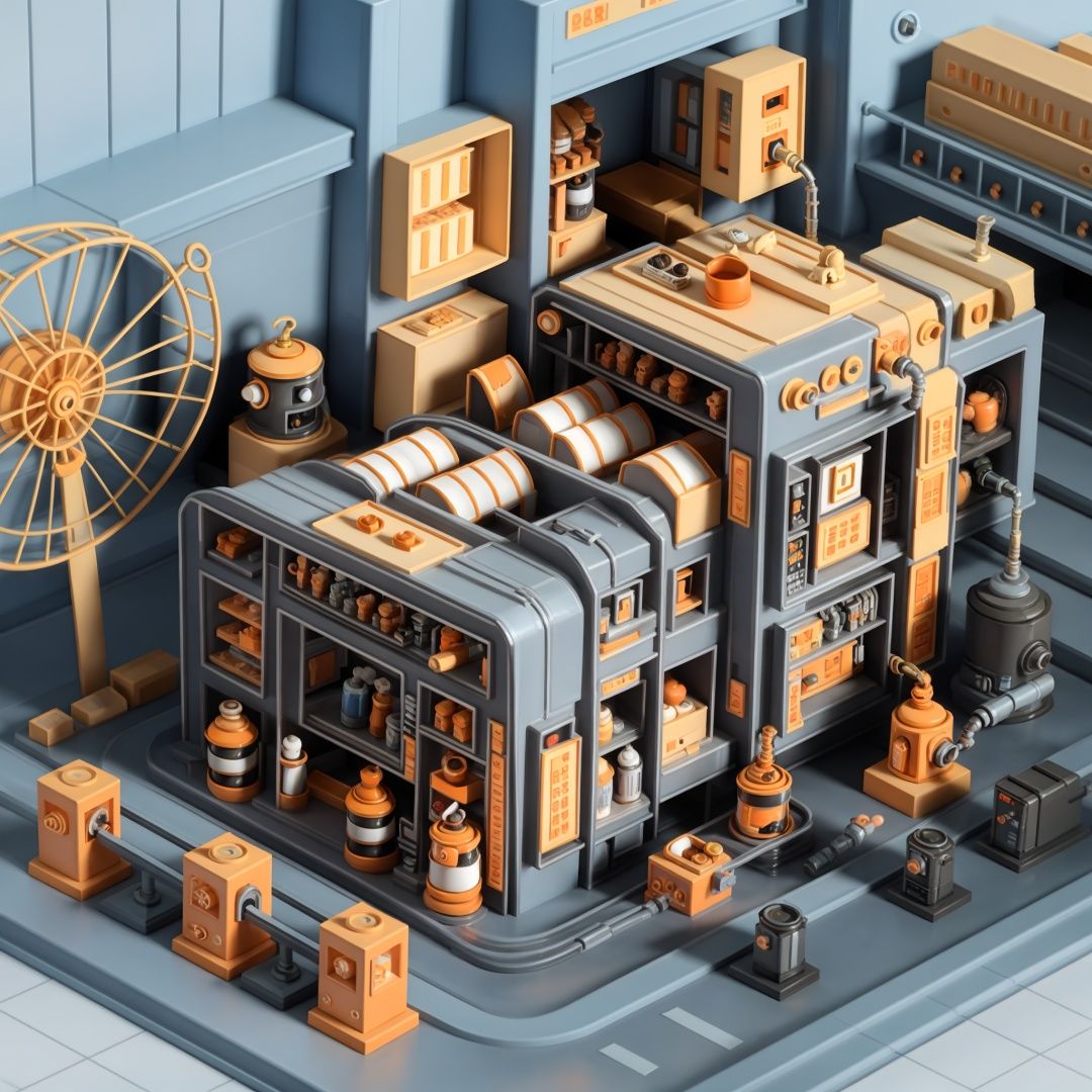 masterpiece,best quality,c4dchangjing\(c4d\), box, multiple boys, sign, scenery, orange background, black hair, lantern, food, no humans, gradient, lamp, gradient background, cardboard box, hat, from above, trash can, paper lantern, ladder, table, sitting, multiple girls, stairs, short hair, daruma doll, shop, bottle, jar, bowl, can, television, computer, cup, simple background, solo, english text, cat, mouse \(computer\), orange theme, smile, keyboard \(computer\), weapon,<lora:c4dchangjing-000010:0.55>,
