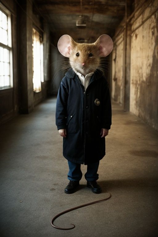 absurdres,1girl,solo,*****,incredibly absurdres,reality,full_shot,<lora:mouse:0.8>,mouse,