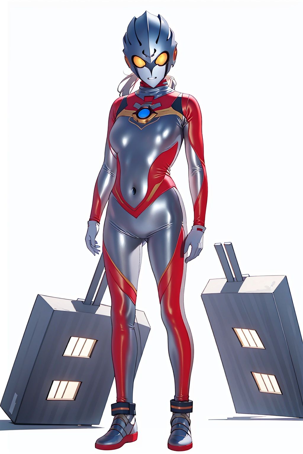 (masterpiece:1.3), (the best quality:1.2), (super fine illustrations:1.2), (Masterpiece), high quality, high detail,((white background:1.2)), looking at viewer, (SOLO:1.4),outline,,simple background,twintails,white bodysuit,white gloves,legwear,gloves,boots,logo,cover,mask,plugsuit,gem,bodysuit,red pattern on body,white tight-fitting,white footwear,helmet,leather suit,armor,latex