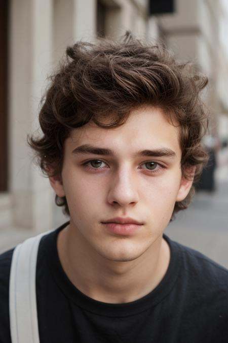 a photo of a 25 yo boy with unstyled hair on Tensor.Art