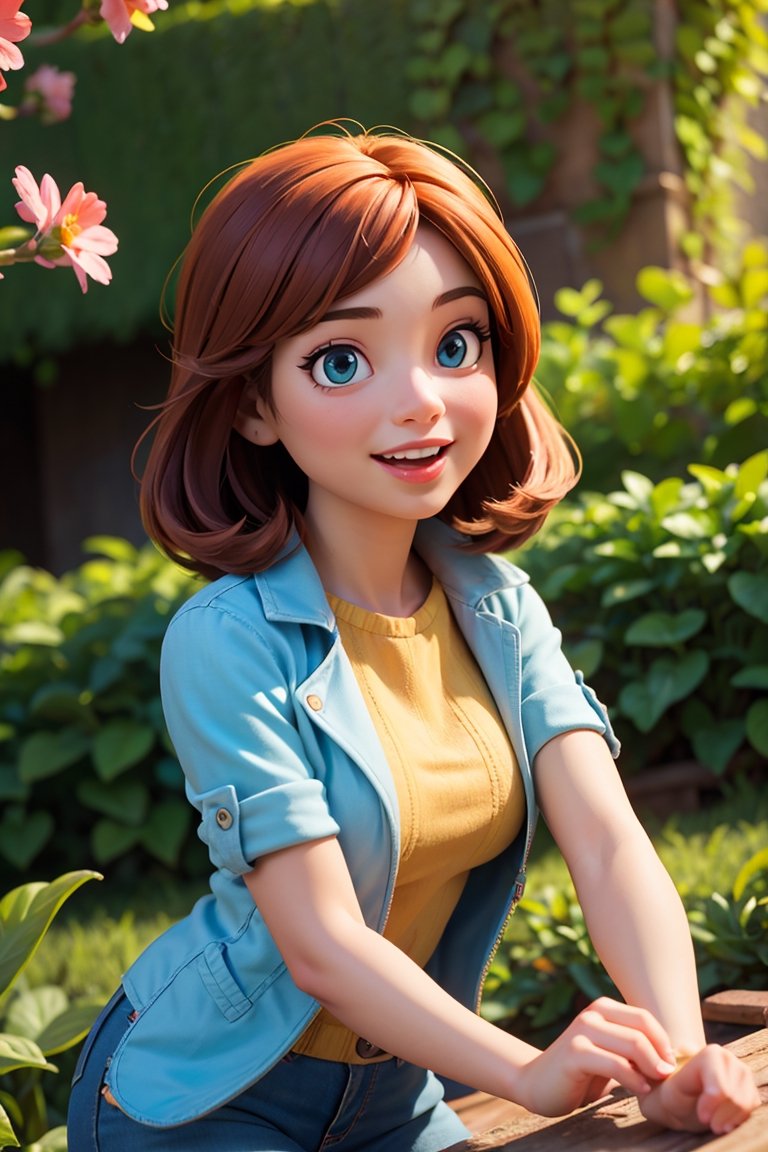 (playful,  cartoon,  girl by Visionary8T on Tensor.Art