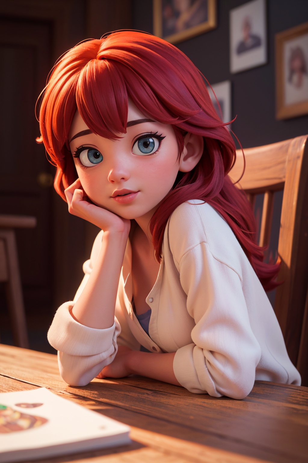 ultra-detailed,  realistic,  cartoon style by Visionary8T on Tensor.Art
