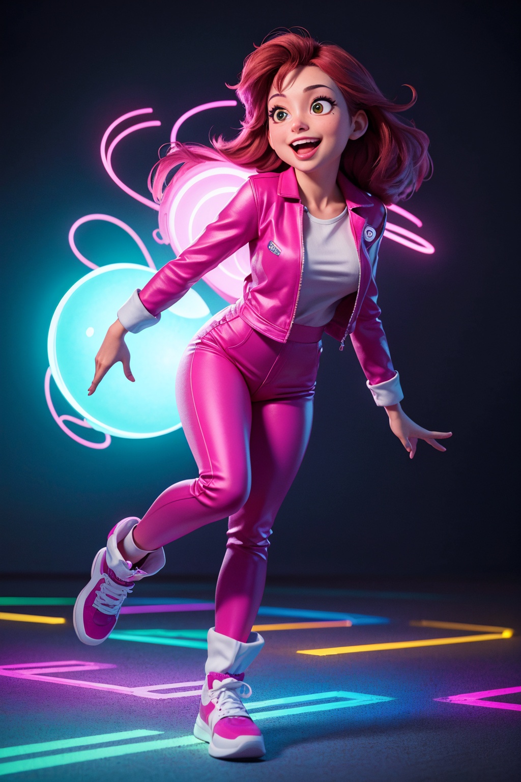 vibrant colors,  playful,  glowing lights by Visionary8T on Tensor.Art