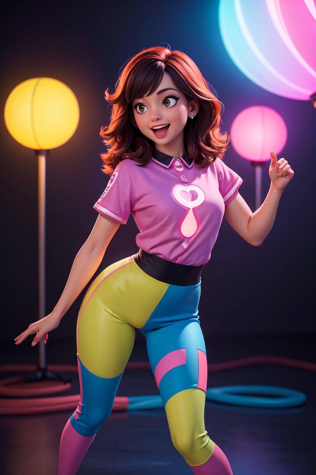 vibrant colors,  playful,  glowing lights by Visionary8T on Tensor.Art