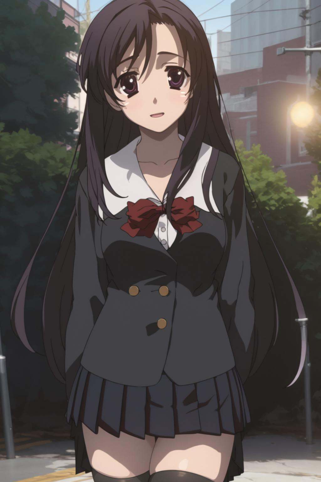 桂言叶,  1girl,  long hair on Tensor.Art