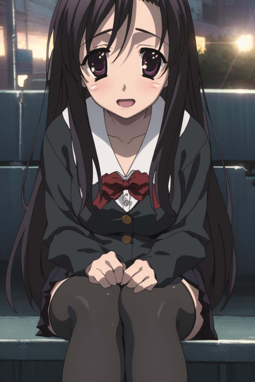 桂言叶,  1girl,  long hair on Tensor.Art