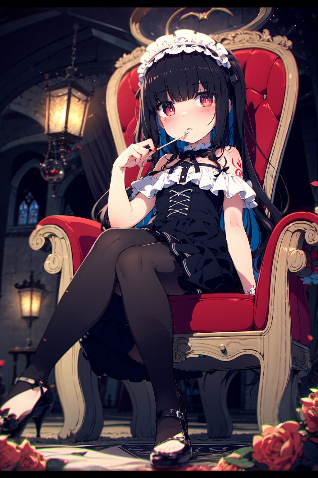 an extremely delicate and beautiful girl,  dynamic angle,  chromatic aberration on Tensor.Art