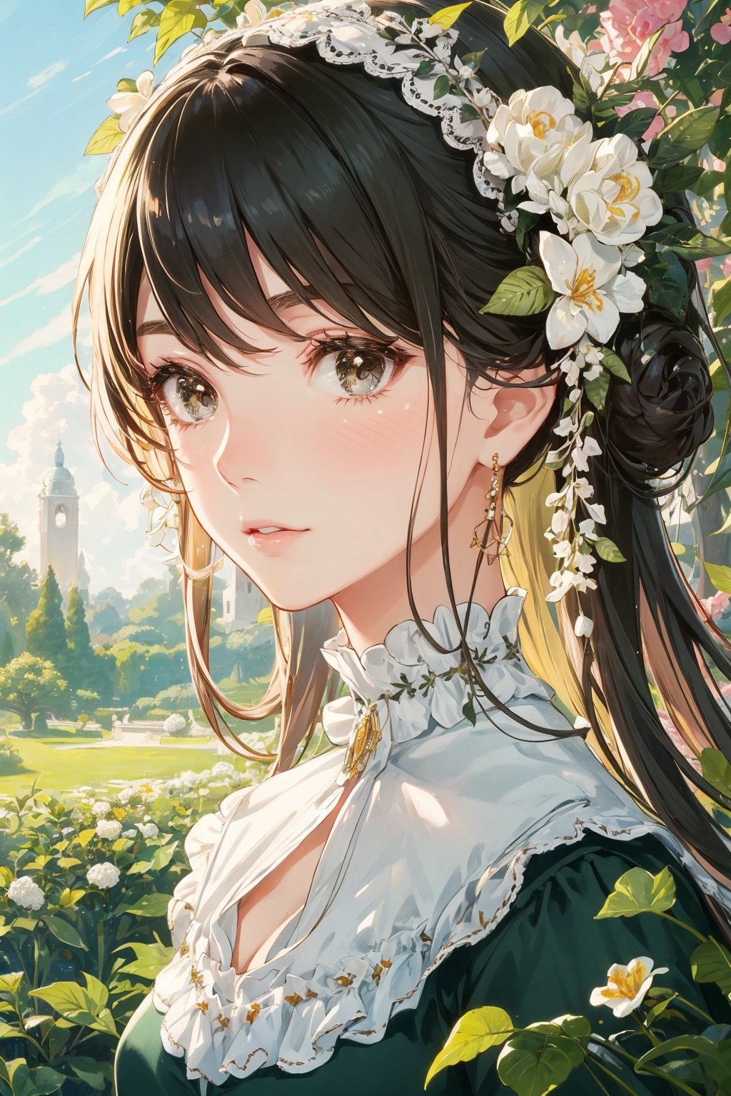 a beautiful girl,  perfect face,  (detailed face) on Tensor.Art