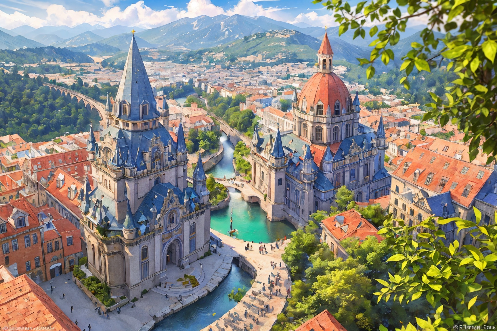 City Name Eldoria Location Nestled within the lush valleys of the mythical realm of Xerathos,  Eldoria shines as a beacon...