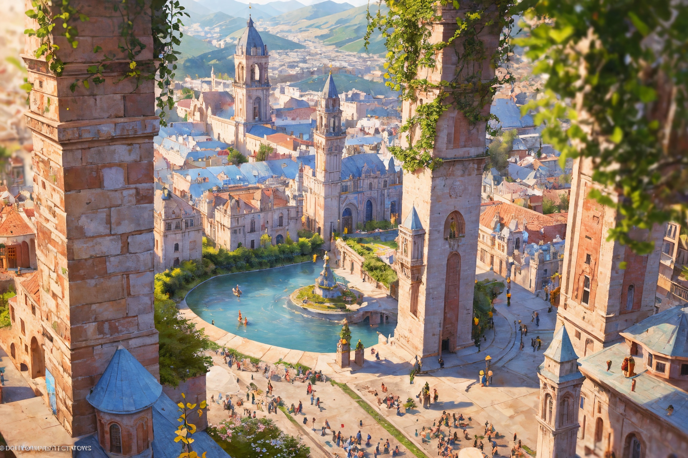 City Name Eldoria Location Nestled within the lush valleys of the mythical realm of Xerathos,  Eldoria shines as a beacon...
