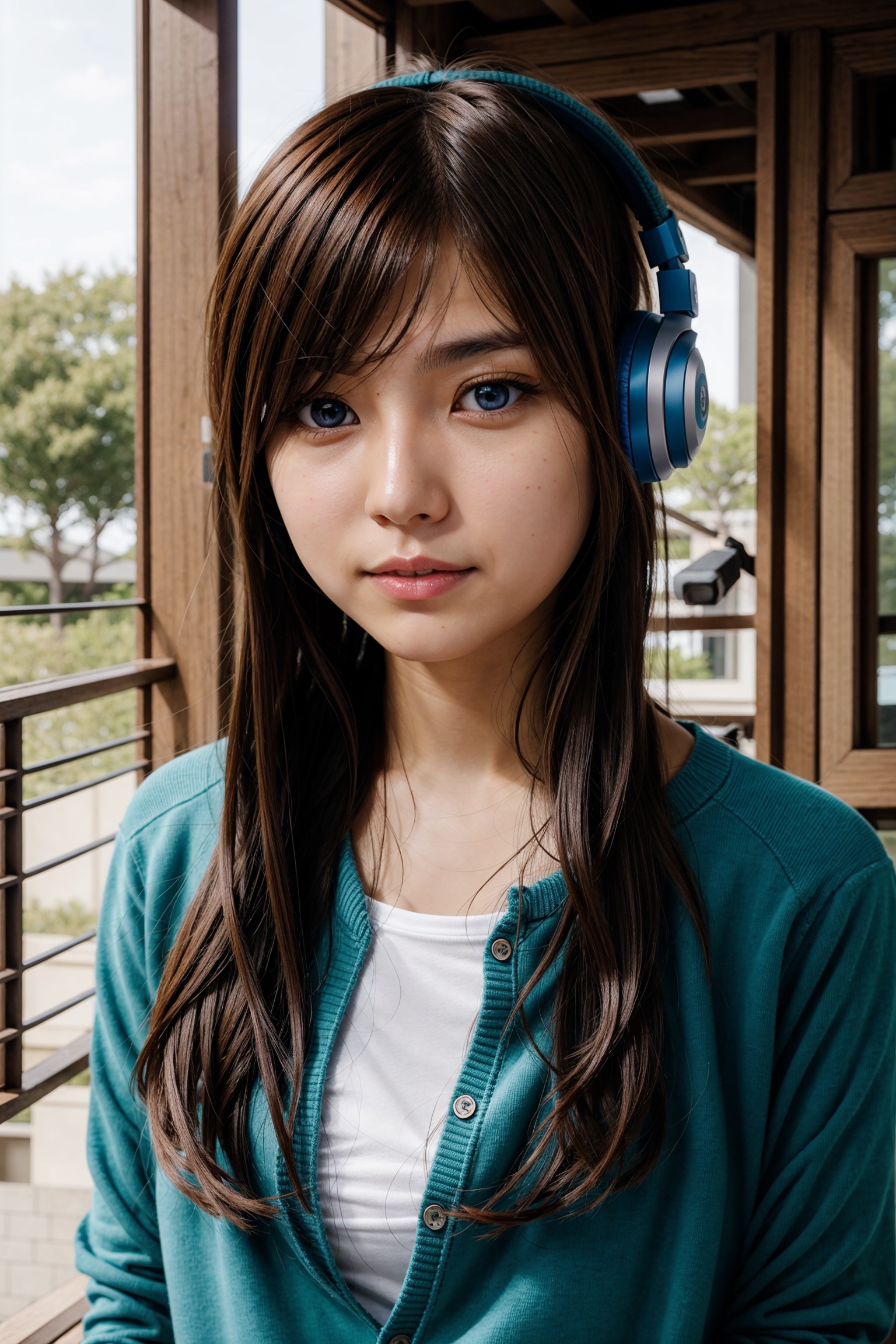 miku nakano,  long hair,  bangs on Tensor.Art