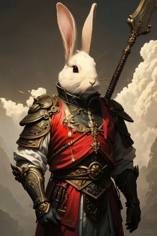 absurdres,1boy,solo,*****,incredibly absurdres,reality,upper_body,<lora:rabbit:0.8>,rabbit,armor,