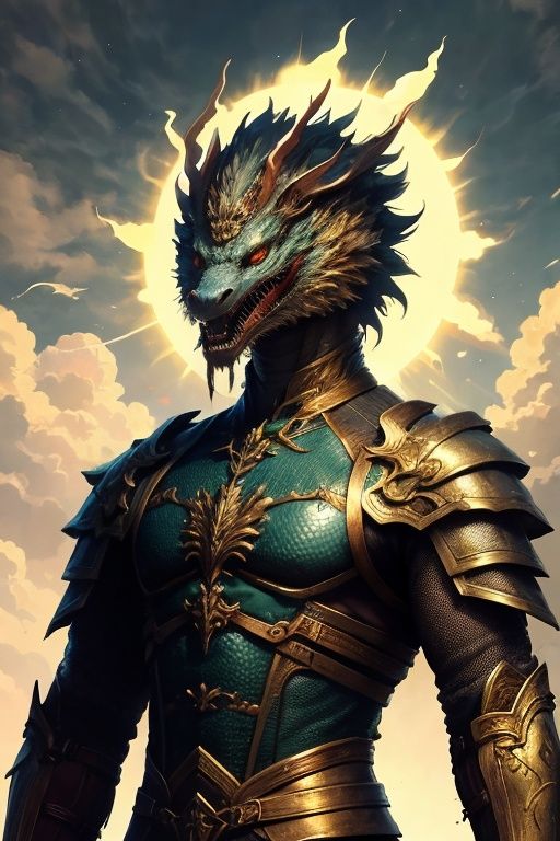 absurdres,1boy,solo,*****,incredibly absurdres,reality,upper_body,<lora:Loong:0.8>,Loong,armor,the sun is shining brightly,