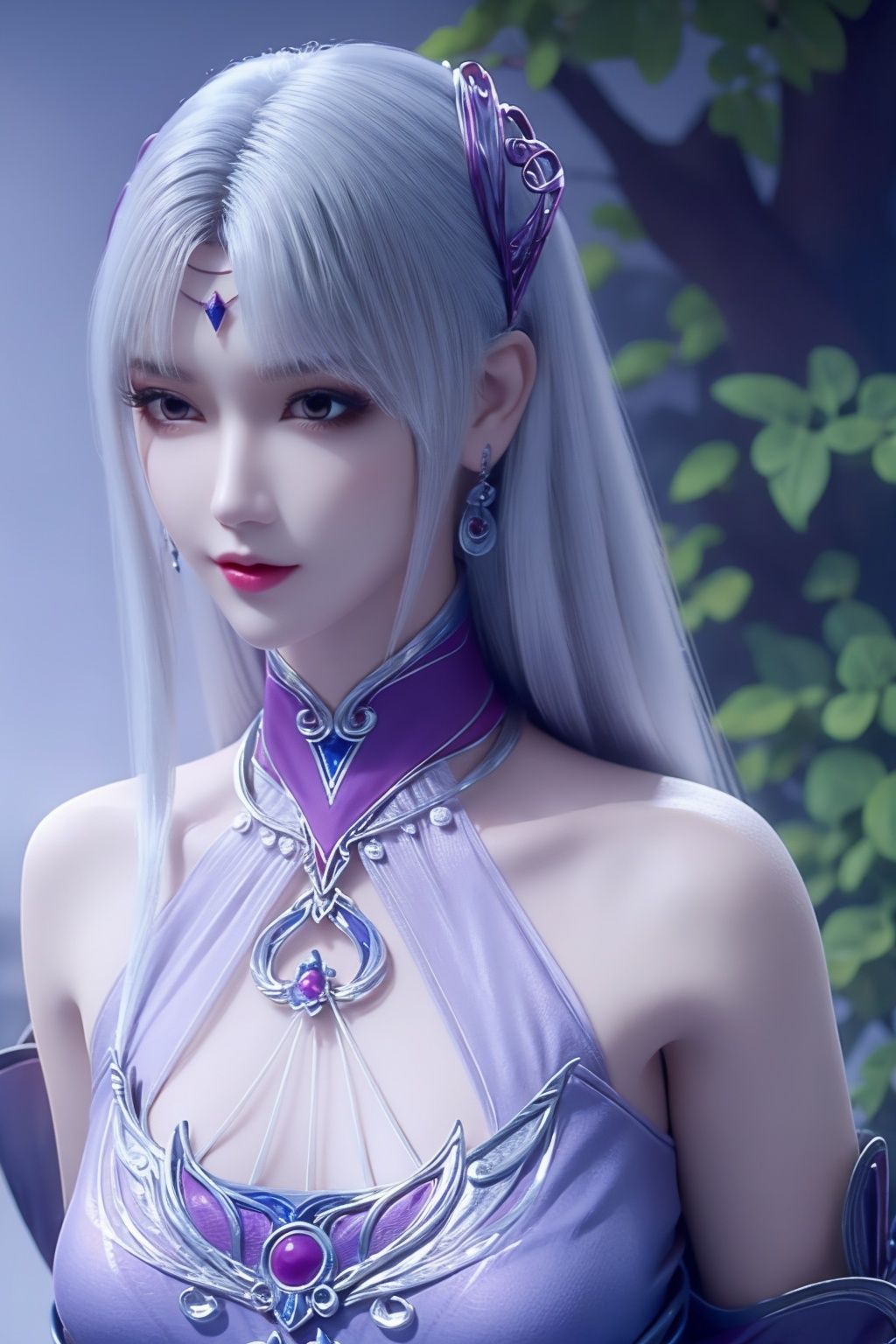  masterpiece, Original, Stand, a beautiful woman with a bouquet of flowers in her hand, long hair, wearing a suit on the upper body, light gray thick tights on the lower body, Bag, jewelry, Necklace, Earrings, Ring, rounded at the knees, waiting for someone, with a sweet smile, newspaper, The best quality, Ray tracing, 8k,white hair