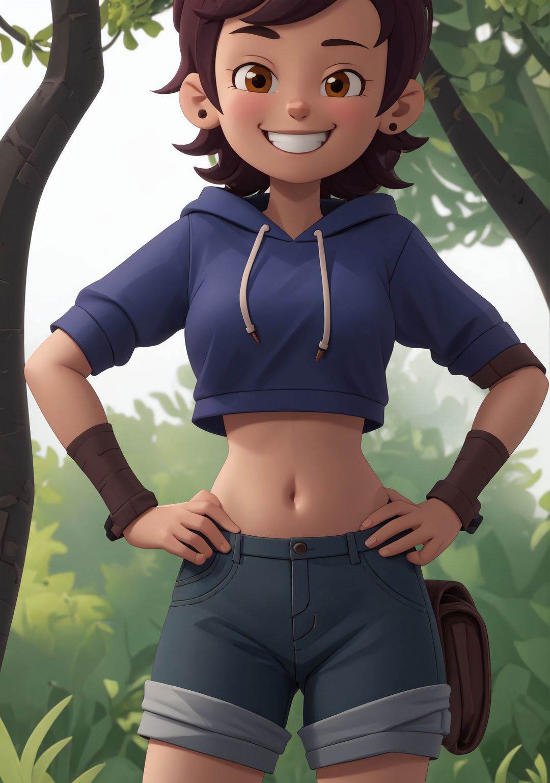high quality 3d image of ,  close up,  smiling on Tensor.Art