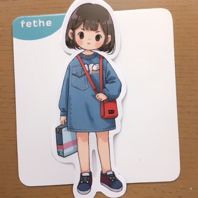 modern clothes,  girl,  rsticker on Tensor.Art