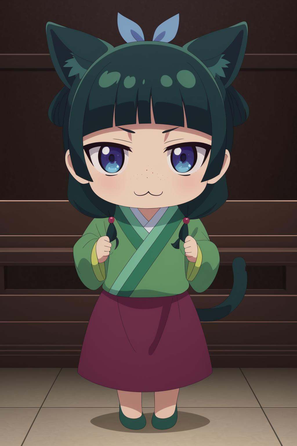 chibi,  full body,  (jitome on Tensor.Art