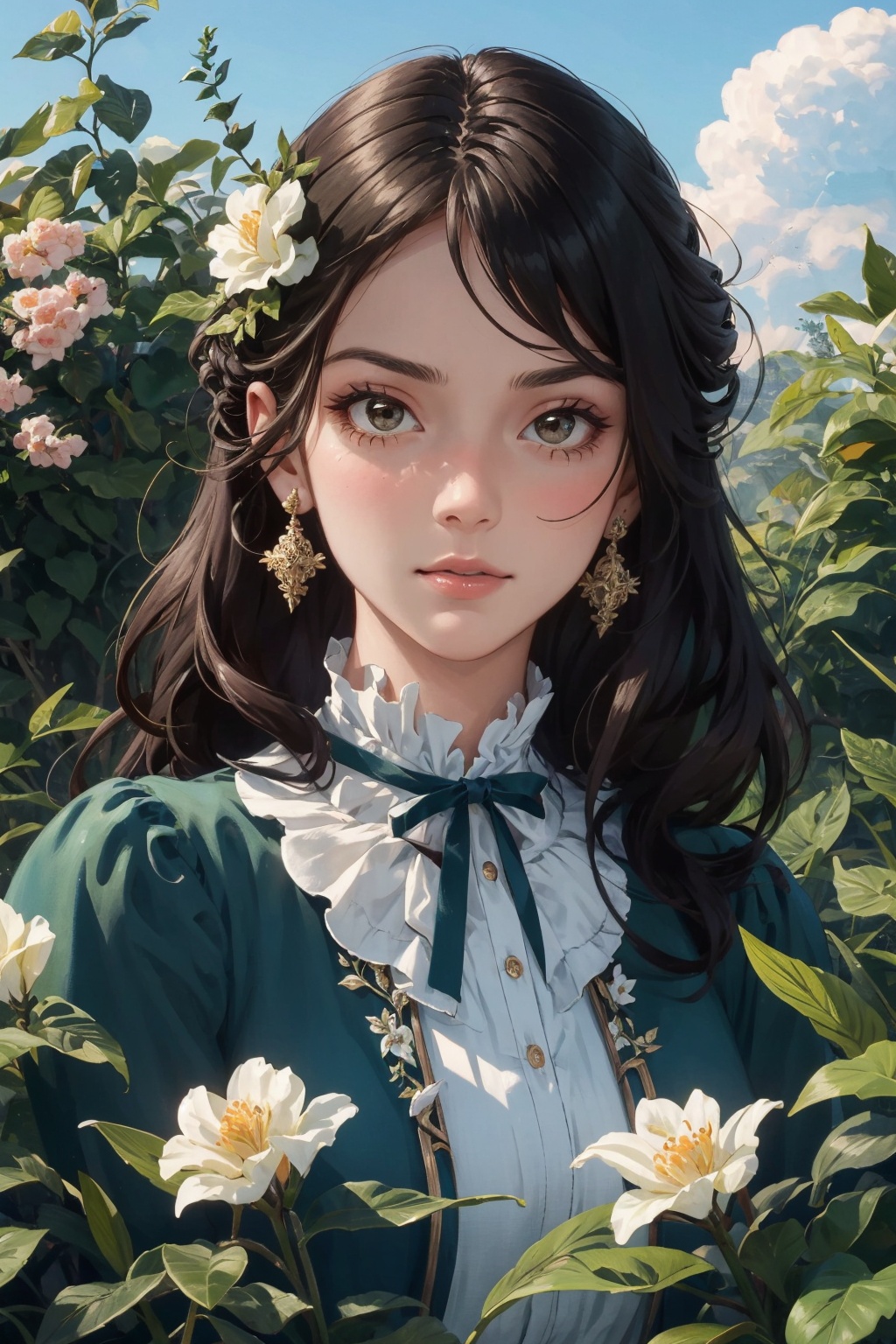 a beautiful girl,  perfect face,  (detailed face) on Tensor.Art