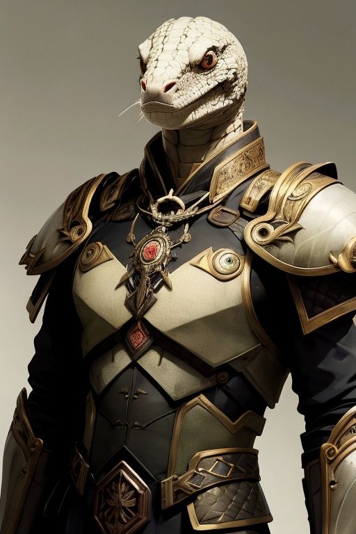 absurdres,1boy,solo,*****,incredibly absurdres,reality,upper_body,<lora:snake:0.8>,snake,armor,