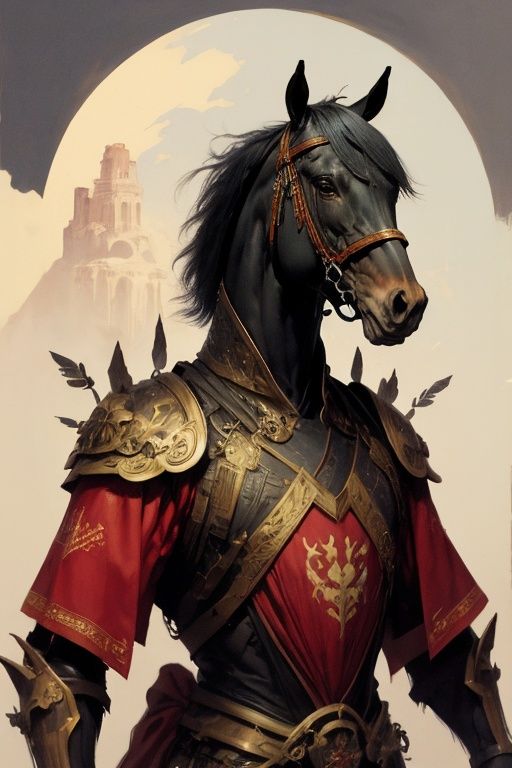 absurdres,solo,*****,incredibly absurdres,reality,upper_body,<lora:horse:0.8>,horse,armor,