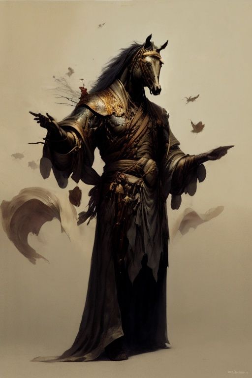 absurdres,1boy,solo,*****,incredibly absurdres,reality,<lora:horse:1.2>,horse,armor,full_shot,