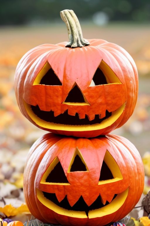 nangua, bow, no humans, bowtie, jack-o'-lantern, flower, solo, pumpkin, halloween, horror (theme)
