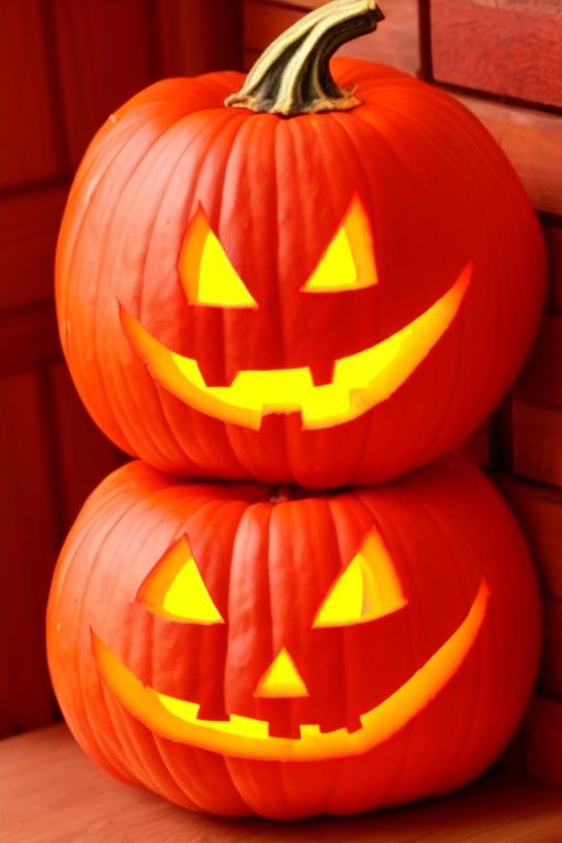nangua, no humans, pumpkin, jack-o'-lantern,halloween