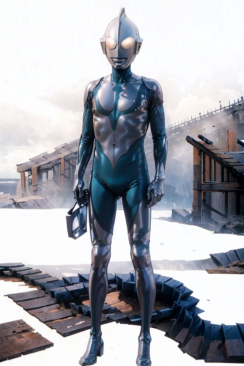 (masterpiece:1.3), (the best quality:1.2), (super fine illustrations:1.2), (Masterpiece), high quality, high detail,((white background:1.2)), looking at viewer, (SOLO:1.4),outline,,simple background,white bodysuit,white gloves,legwear,gloves,boots,logo,cover,mask,plugsuit,bodysuit,green pattern on body,white tight-fitting,white footwear,helmet,leather suit,ultraman,latex