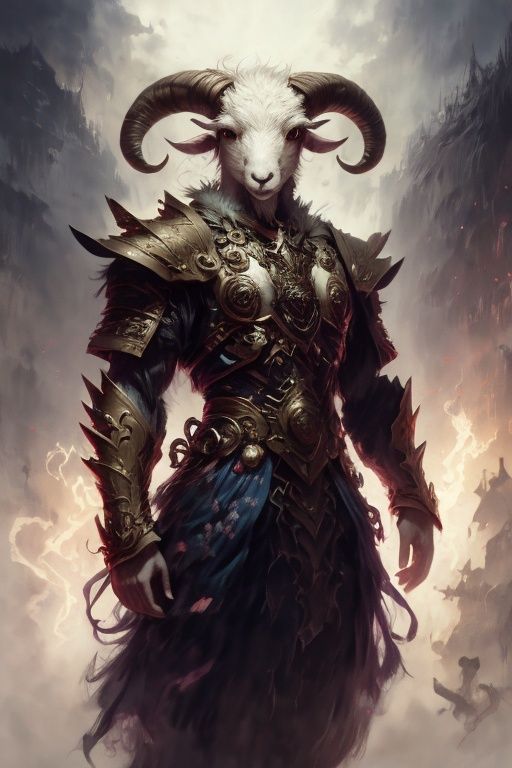 absurdres,1boy,solo,*****,incredibly absurdres,reality,full_shot,armor,<lora:sheep:1>,sheep,