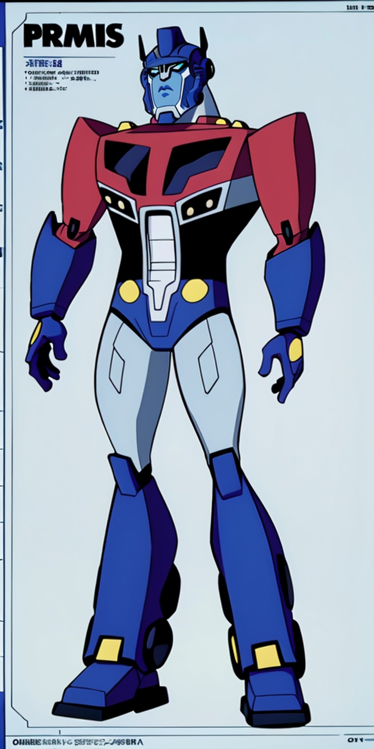 optimus prime,  ),  male robot on Tensor.Art