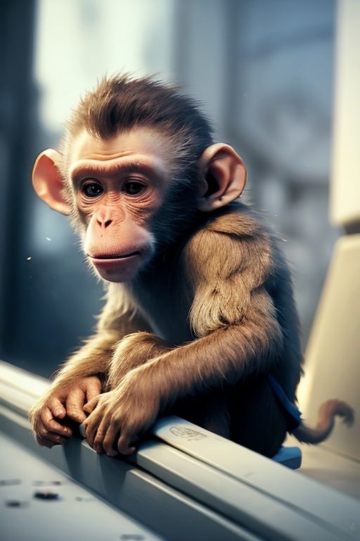 absurdres,1boy,solo,*****,incredibly absurdres,reality,full_shot,<lora:monkey:1.0>,monkey,