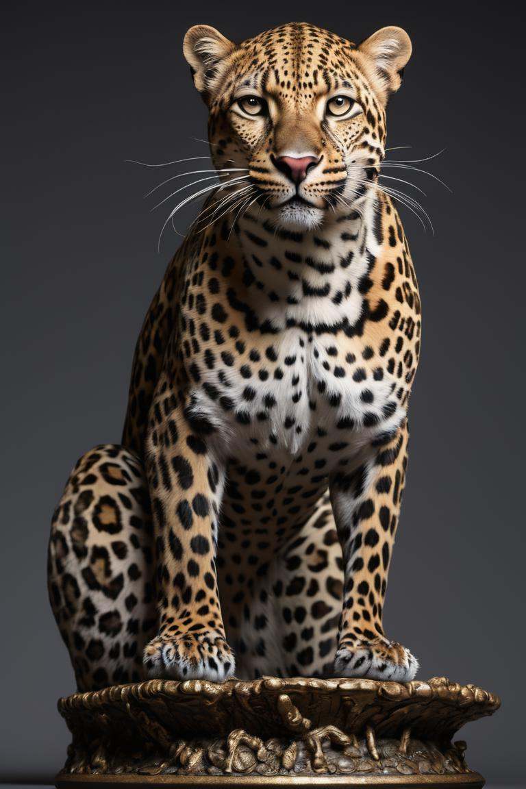 detailed,  Leopard,  Giant on Tensor.Art
