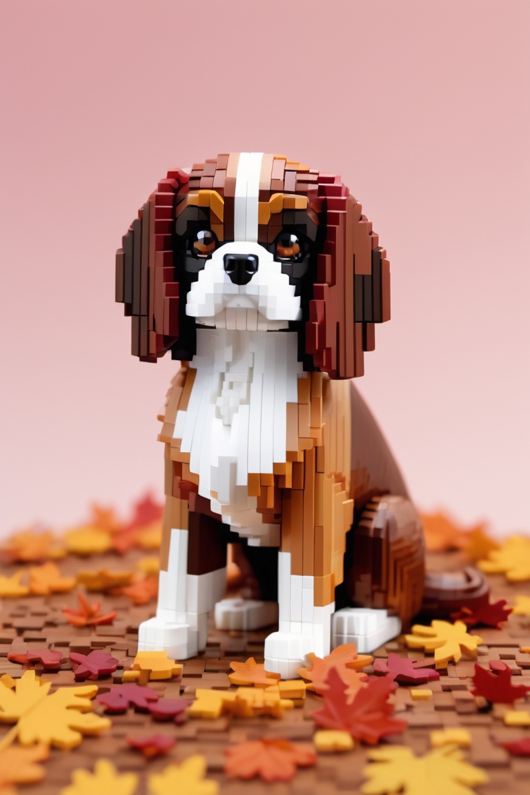 detailed,  Spellbinding Cavalier King Charles Spaniel,  Fall on Tensor.Art
