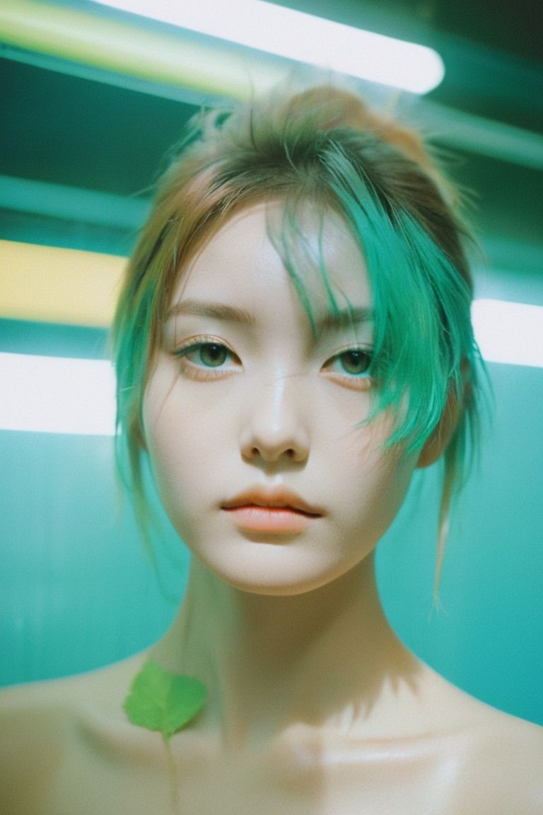  1girl detailed,surreal gradient contemporary,nature,photography,photography-color,portraits,street-art,urban-life,vibrant (lofi, analog, kodak film) Marta Bevacqua,asian,
