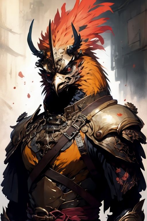 absurdres,1boy,solo,*****,incredibly absurdres,reality,armor,<lora:chicken:1>,upper_body,