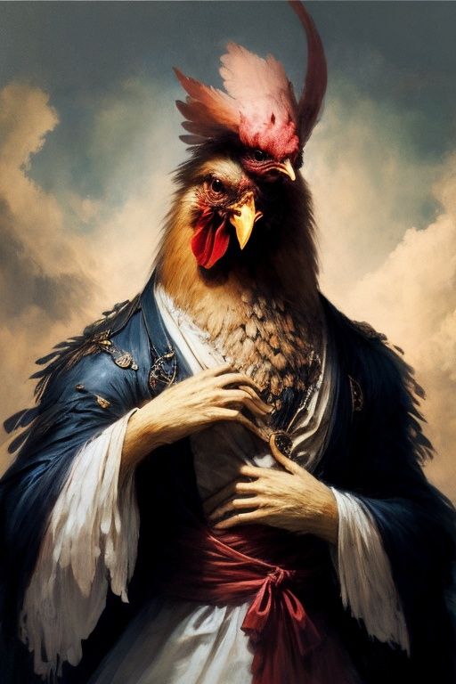 absurdres,1boy,solo,*****,incredibly absurdres,reality,<lora:chicken:1>,chicken,upper_body,
