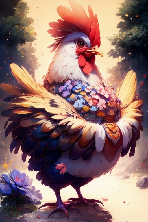 absurdres,1boy,solo,*****,incredibly absurdres,reality,<lora:chicken:1>,chicken,upper_body,