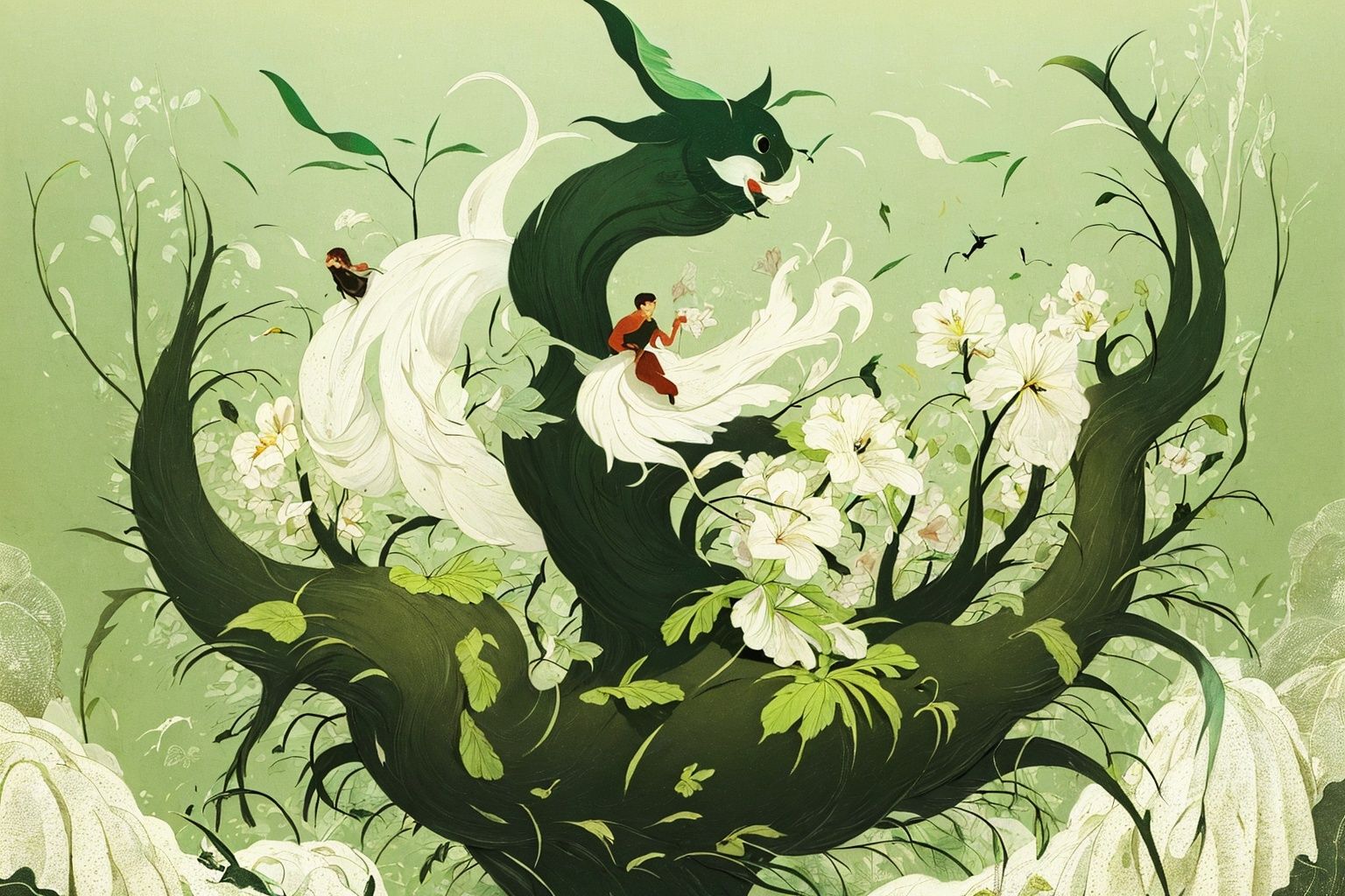 masterpiece,best quality,1 girl, concept art, Rule of Thirds, over the shoulder shot of a Cute heavyset Palestinian (Female Baker:1.3) , she has Sideswept bangs hairstyle, fauna, at Overcast, side light, Mint green mist, sharp and in focus, pixiv, illustration,<lora:nichuanjing-000011:0.7>,8K,HDR