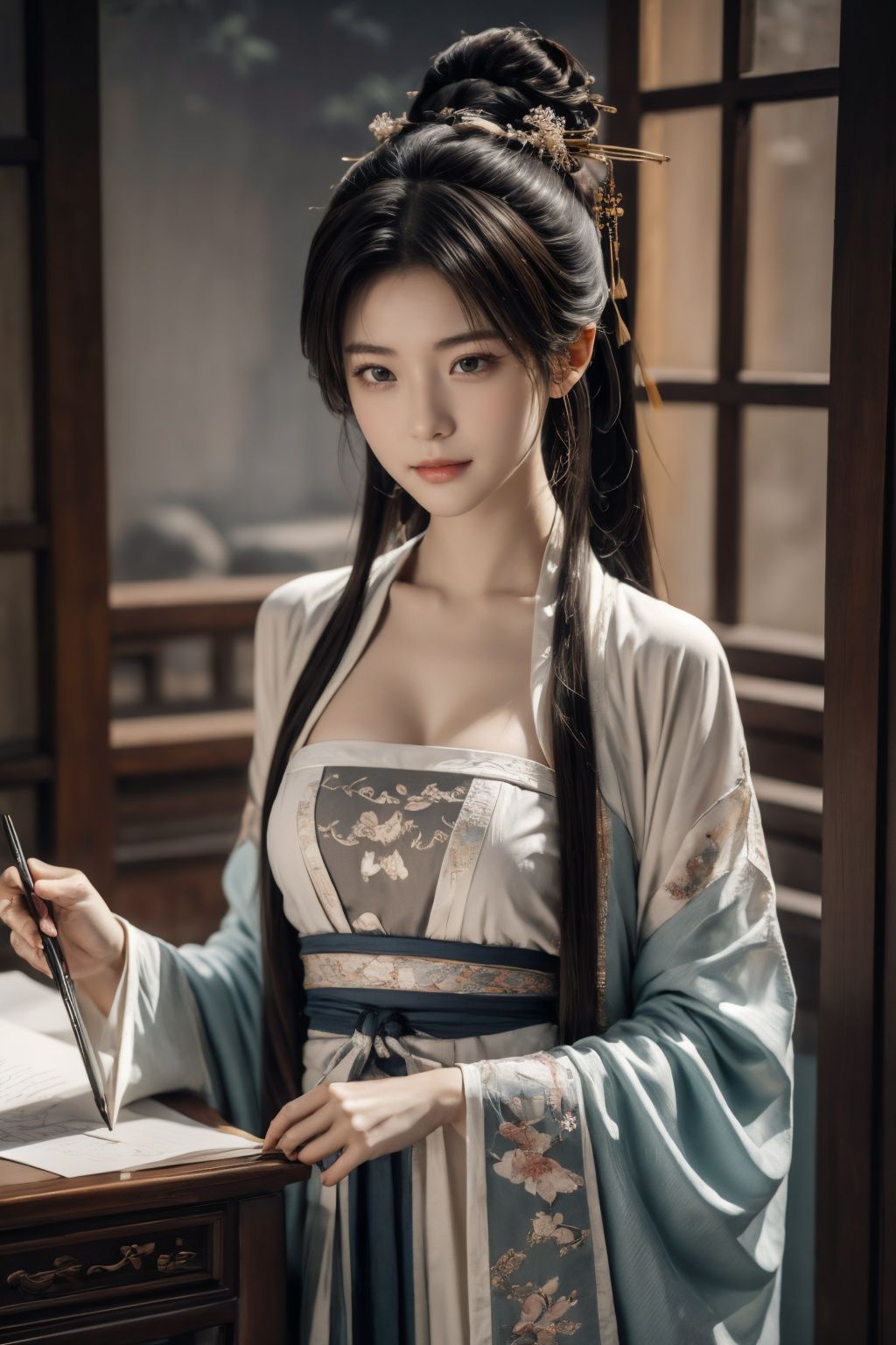 Ultra-high skin detail,  Perfect facial details,  cinematic lighting on Tensor.Art