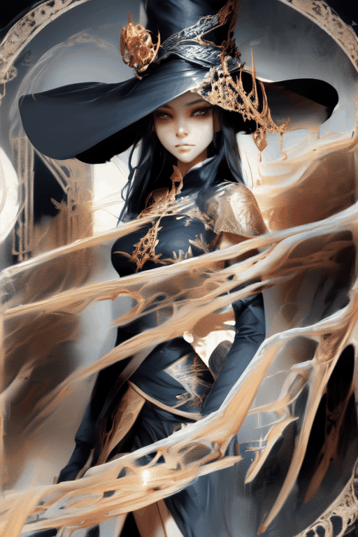 Create a detailed close-up illustration capturing the essence of a hat-wearing figure,  drawing inspiration from rossdraws...