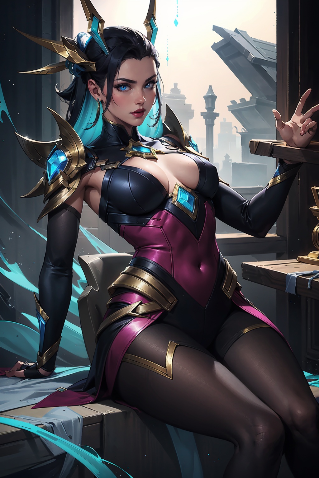 Arkechia,  1girl,  Mobile legends on Tensor.Art