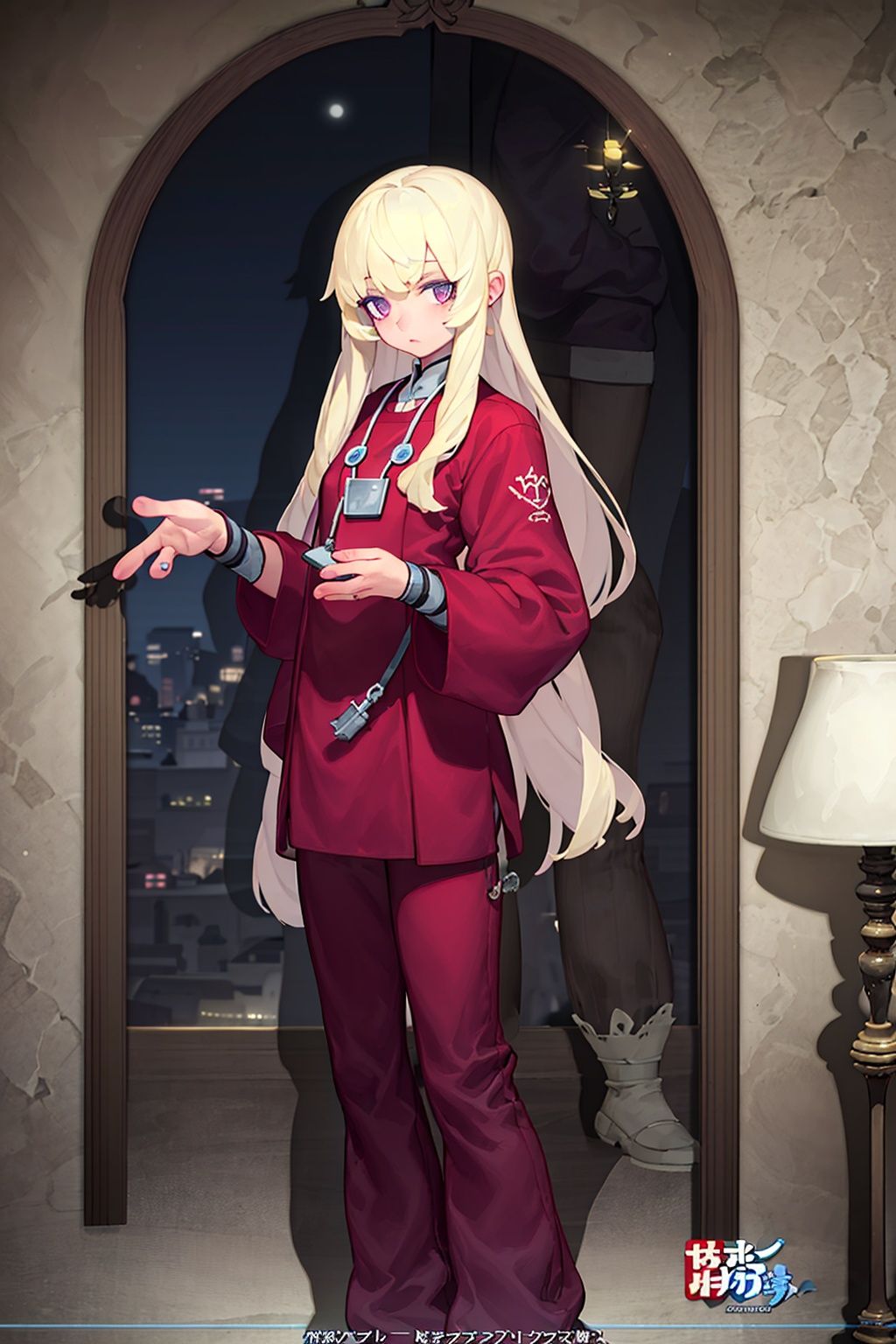 masterpiece,best quality,1girl,exquisite details,<lora:2qhuafeng-000008:0.7>, anime key visual, landscape of a Masterpiece Port-au-Prince from inside of a Spain, Foggy, Warmcore, Nostalgic lighting, by Kiyoji Ōtsuji, 8K,HDR