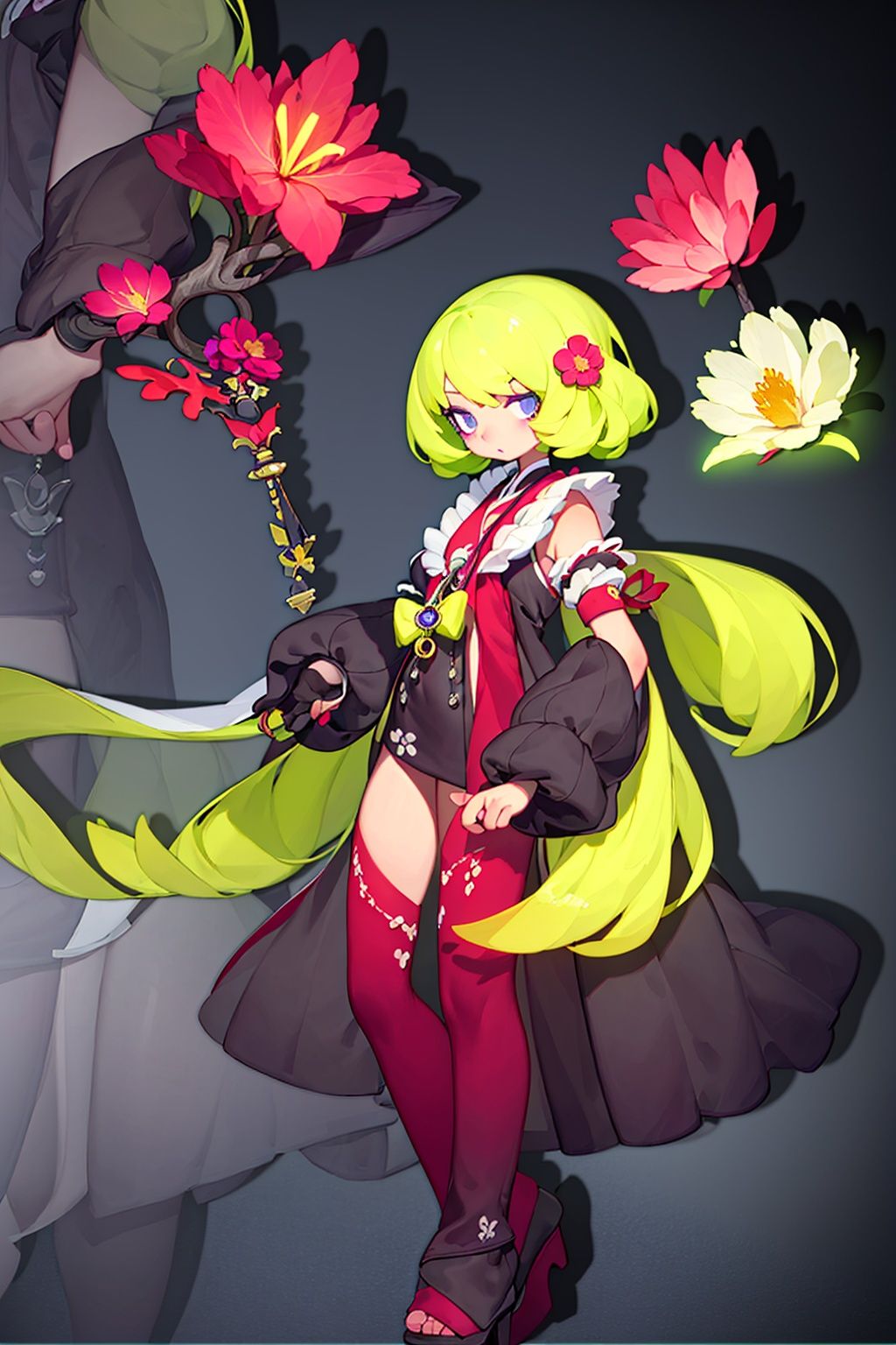 masterpiece,best quality,1girl,exquisite details,<lora:2qhuafeng-000008:0.7>, anime key visual, landscape of a (Vienna:1.3) and Unnatural House, [1990'S:Average:20] flower field, at Dawn, by Katsushika Ōi, Detailed illustration, Regret, Neon Light, 50mm, Fujicolor, Mauve and details, Swirling, 8K,HDR