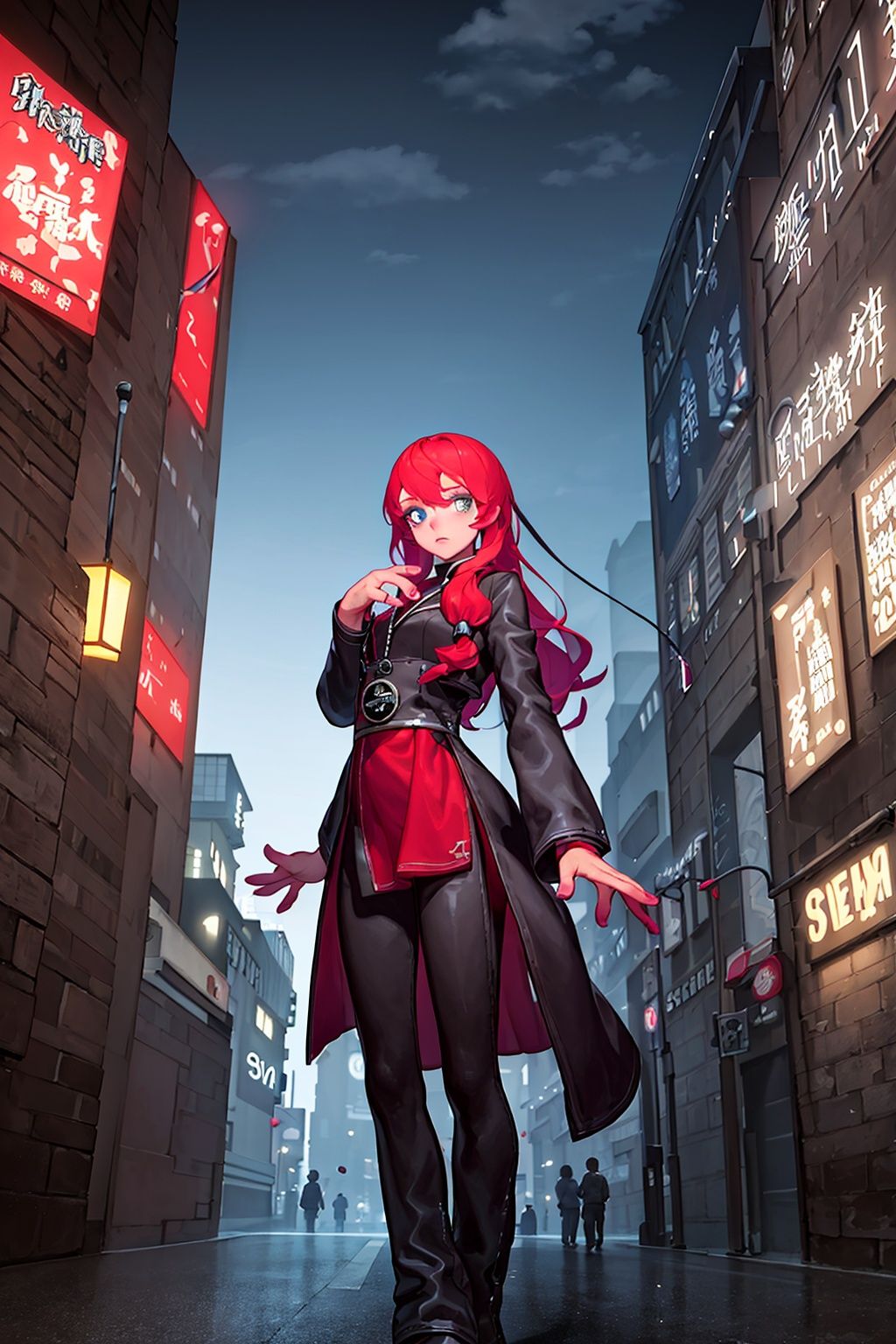 masterpiece,best quality,1girl,exquisite details,<lora:2qhuafeng-000008:0.7>, anime key visual, (Arcane theme:0.7) , landscape of a Crowded (Siena:1.2) and Porsche, lush cityscape, Foggy, Guilty, Street Art, Rembrandt lighting, F/5, pixiv, 8K,HDR