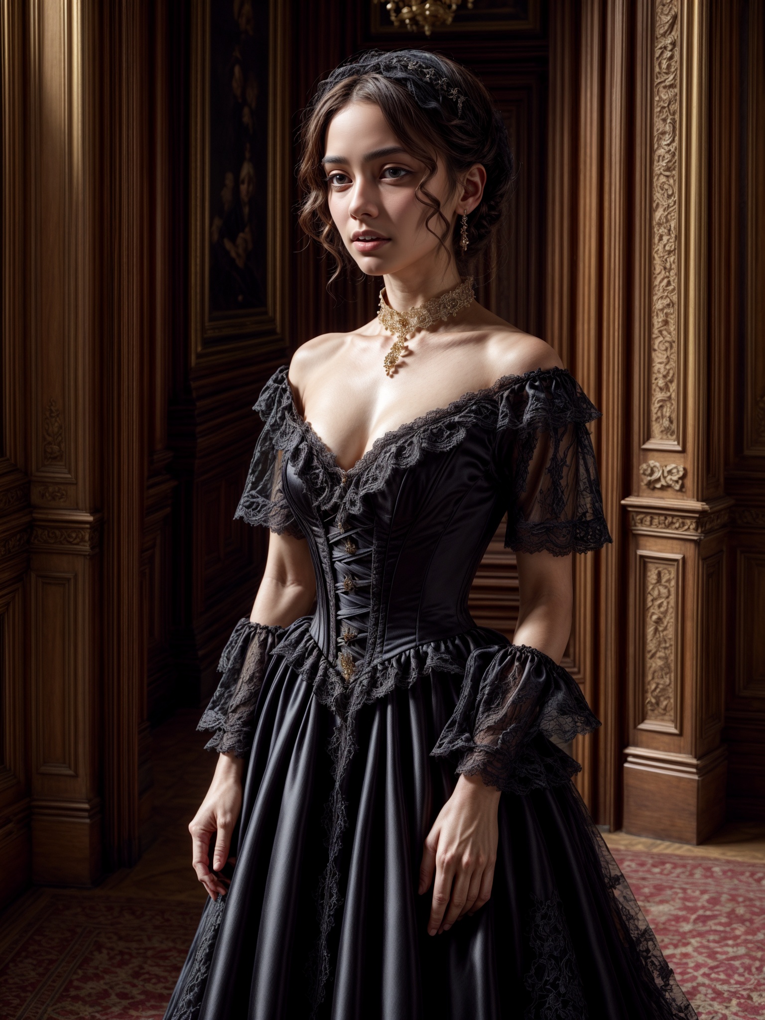 portrait,  English woman,  25 on Tensor.Art