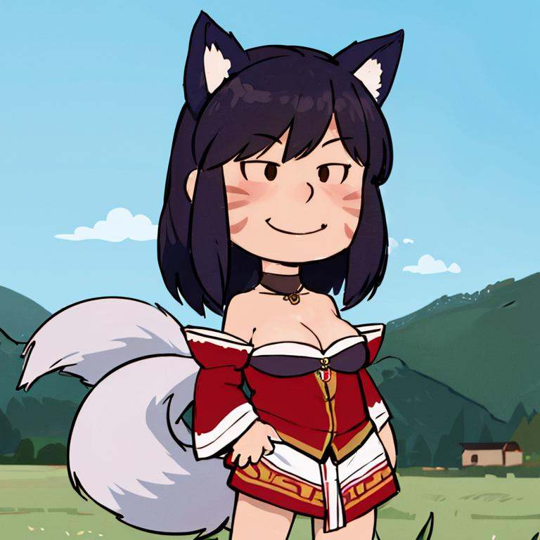 chibi,  style parody,  ((masterpiece on Tensor.Art