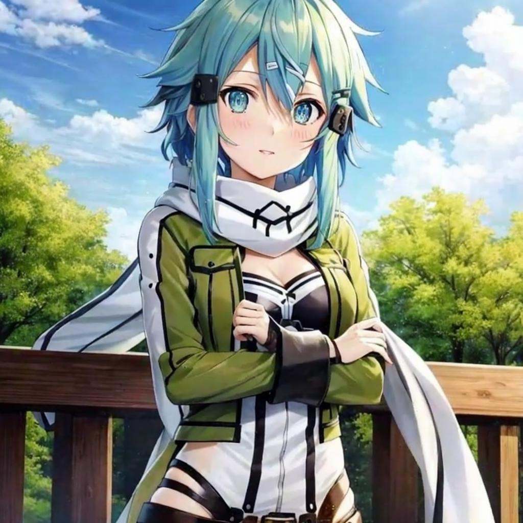 Sinon,  anime,  masterpiece by ishiwatafox117 on Tensor.Art
